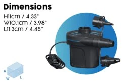 Bestway Powertouch AC Electric 3 Nozzle Air Pump -Bestway Sale BW62252 BWWebsiteCallout4