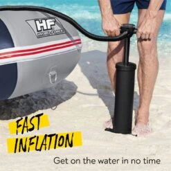 Hydro-Force 5 Person Rigid Inflatable Boat - Mirovia Pro 17 Hydro-Force 5 Person Rigid Inflatable Boat - Mirovia Pro -Bestway Sale BW65049 24 Callout6