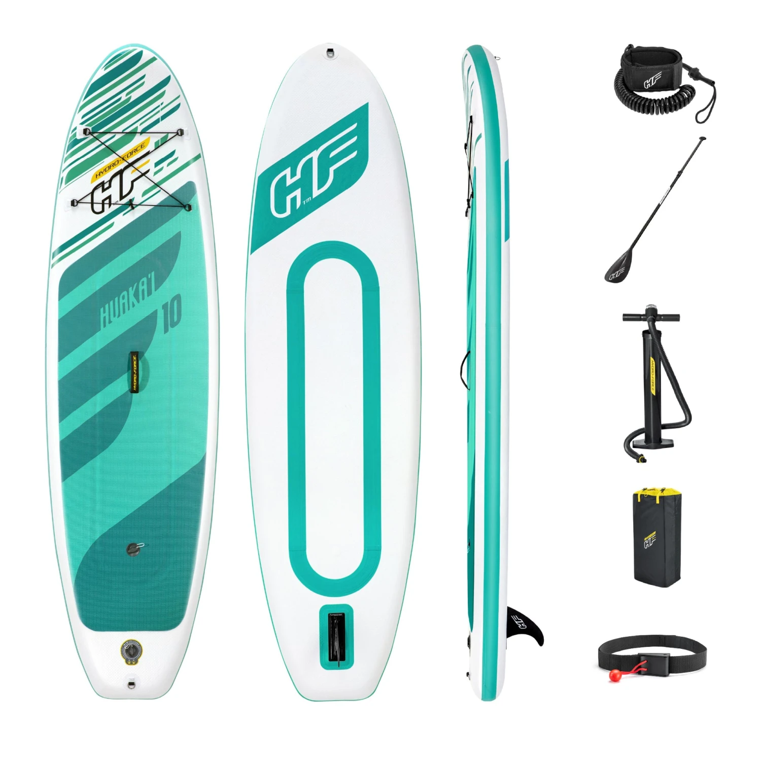 Hydro-Force 10ft Inflatable Paddle Board SUP Set - HuaKa'i 3 Hydro-Force 10ft Inflatable Paddle Board SUP Set - HuaKa'i