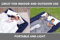 Bestway King Flocked Airbed Inflatable Air Mattress 15 Bestway King Flocked Airbed Inflatable Air Mattress -Bestway Sale BW67004Callout11800x1200