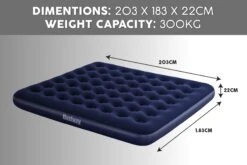 Bestway King Flocked Airbed Inflatable Air Mattress 18 Bestway King Flocked Airbed Inflatable Air Mattress -Bestway Sale BW67004Callout41800x1200