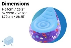 Inflatable Astro Glow LED Chair -Bestway Sale BW75122 BWWebsiteCallout4