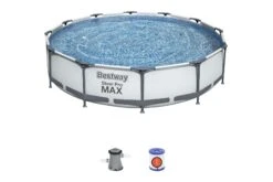 Bestway 12ft X 30in Grey Round Steel Pro Max Above Ground Pool Set -Bestway Sale Untitled 1 6c825725 a4ff 4fcf bdca 8f66dc84fedb