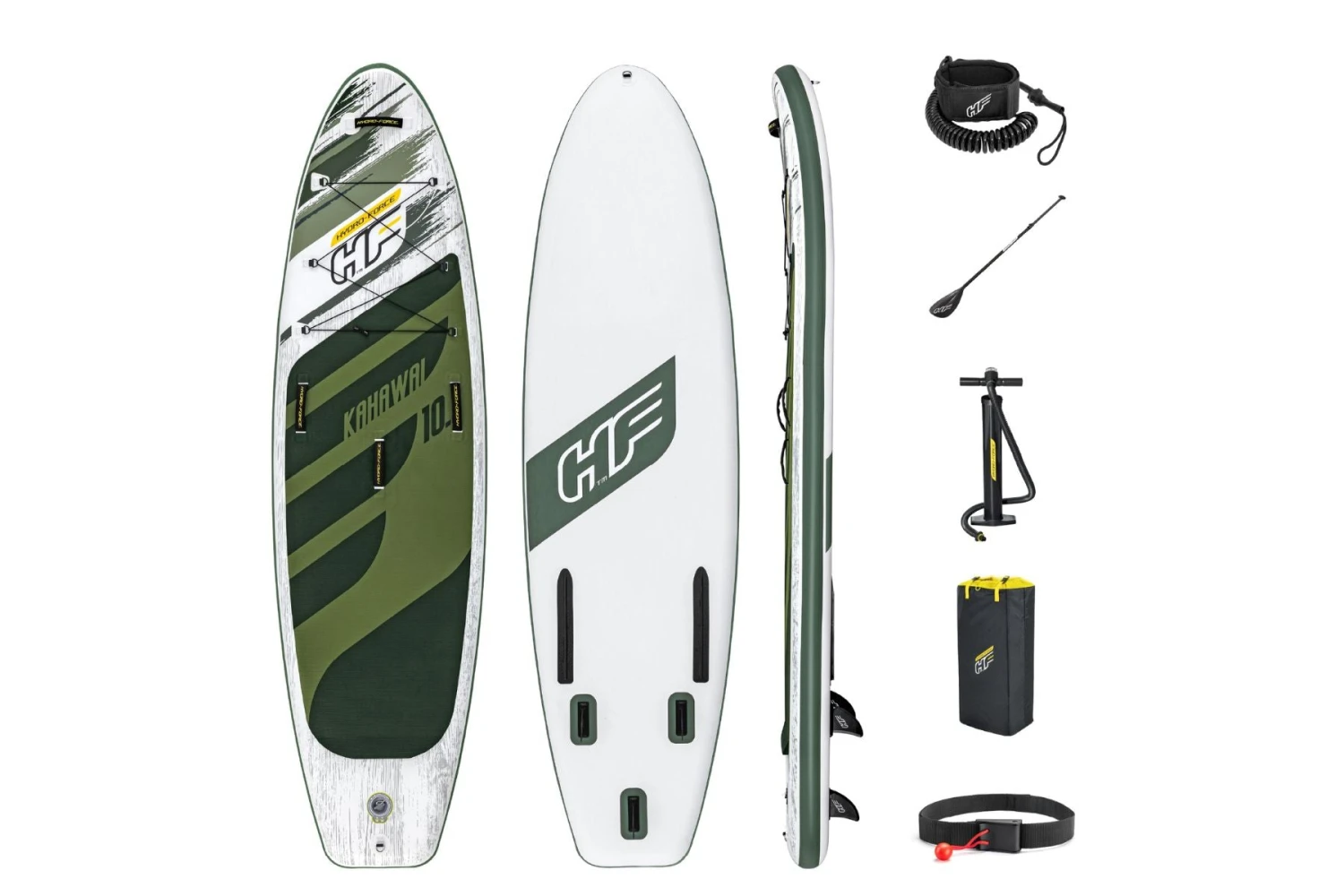 Hydro-Force 10ft2" Inflatable Paddle Board SUP Set - Kahawai 5 Hydro-Force 10ft2" Inflatable Paddle Board SUP Set - Kahawai - Image 3