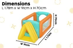 Bestway Kids Tunneltopia Inflatable Ball Pit, With 25 Balls 17 Bestway Kids Tunneltopia Inflatable Ball Pit, With 25 Balls -Bestway Sale b0b5h8syvk. pt05