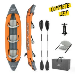 Hydro-Force 3 Person Inflatable Kayak Set - Rapid -Bestway Sale b0b5hcmbr7.pt07