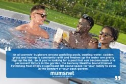 Bestway 12ft X 39.5in Grey Round Steel Pro Max Above Ground Pool Set -Bestway Sale bestway 12f steel pro pool review