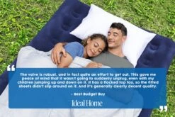 Bestway Double Flocked Airbed Inflatable Air Mattress -Bestway Sale bestway flocked airbed ideal home review