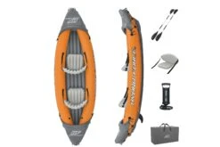 Hydro-force 2 Person Inflatable Kayak Set - Rapid -Bestway Sale bestway hydro force kayak