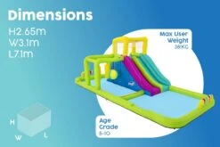 Bestway H2OGO! Splash Course Mega Inflatable Water Park 21 Bestway H2OGO! Splash Course Mega Inflatable Water Park -Bestway Sale bestway inflatable giant water park
