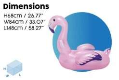 Inflatable Flamingo Pool Float -Bestway Sale bestway inflatable unicorn pink