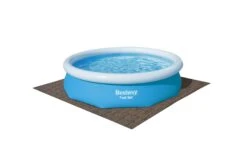 Bestway 20" Pool Floor Protector - Brown -Bestway Sale bestway pool ground cover