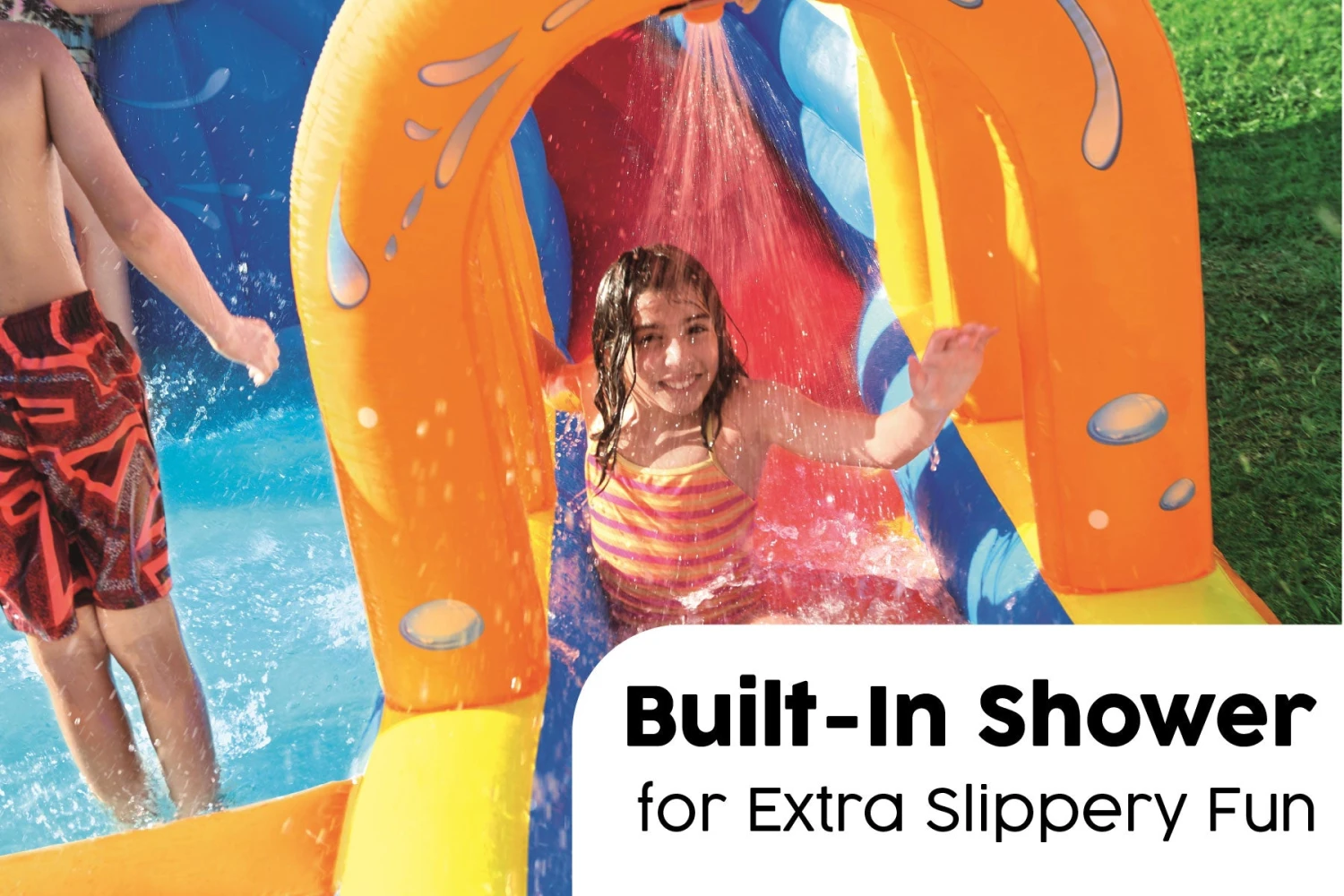 Bestway H2OGO! Inflatable Hurricane Water Park Bouncy Castle 8 Bestway H2OGO! Inflatable Hurricane Water Park Bouncy Castle - Image 7