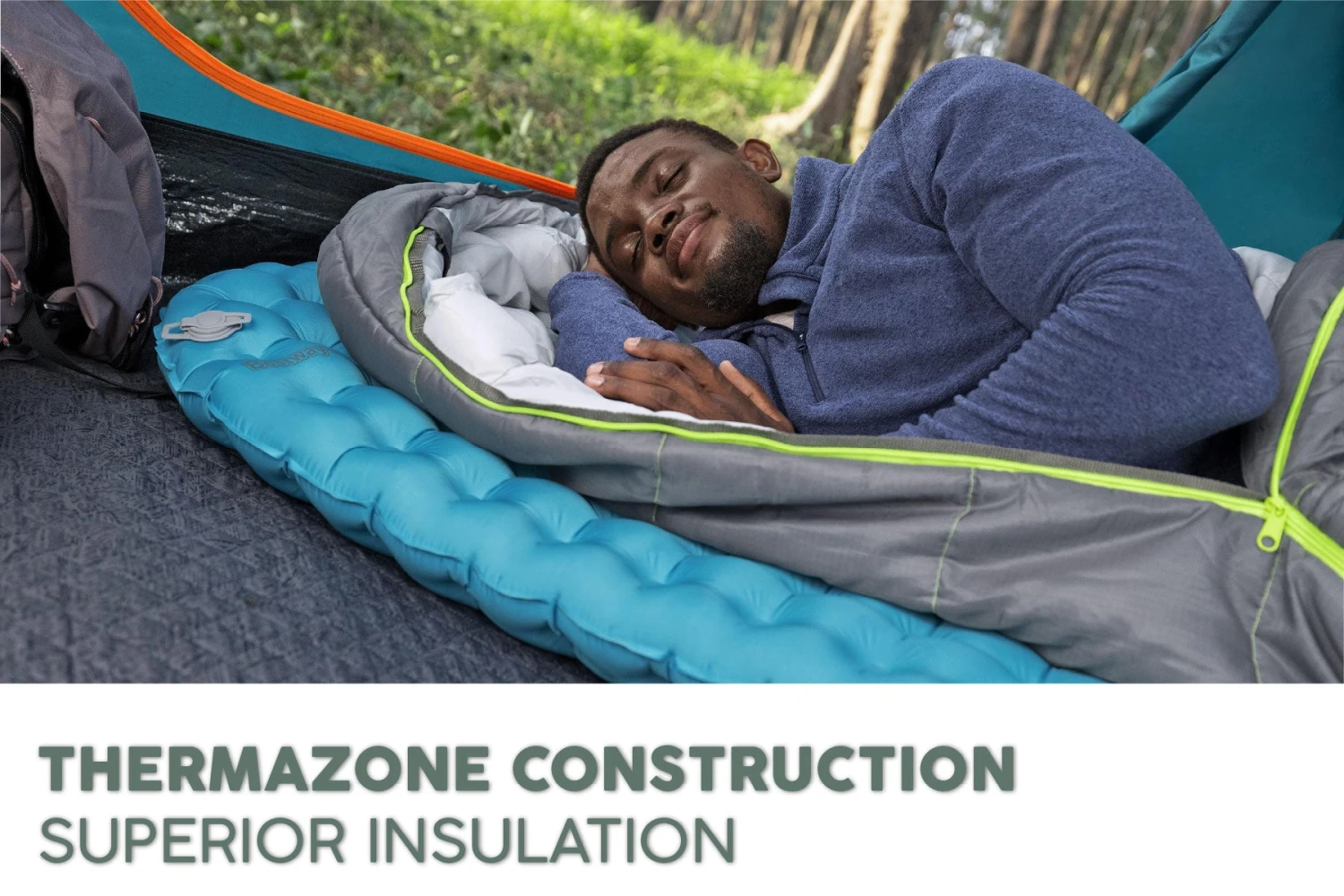 Bestway AlpineLite Ultra-Light Extreme Cold Weather Sleeping Pad - Wide R Value 7.6 8 Bestway AlpineLite Ultra-Light Extreme Cold Weather Sleeping Pad - Wide R Value 7.6 - Image 6