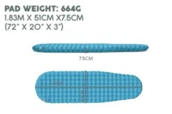 Bestway AlpineLite Ultra-Light Extreme Cold Weather Sleeping Pad – Regular R Value 7.6 -Bestway Sale bestway winter sleeping pad