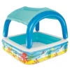 Bestway Kids Inflatable Paddling Pool, With Canopy - 58" -Bestway Sale bw52192 19 24 pool play game center 1