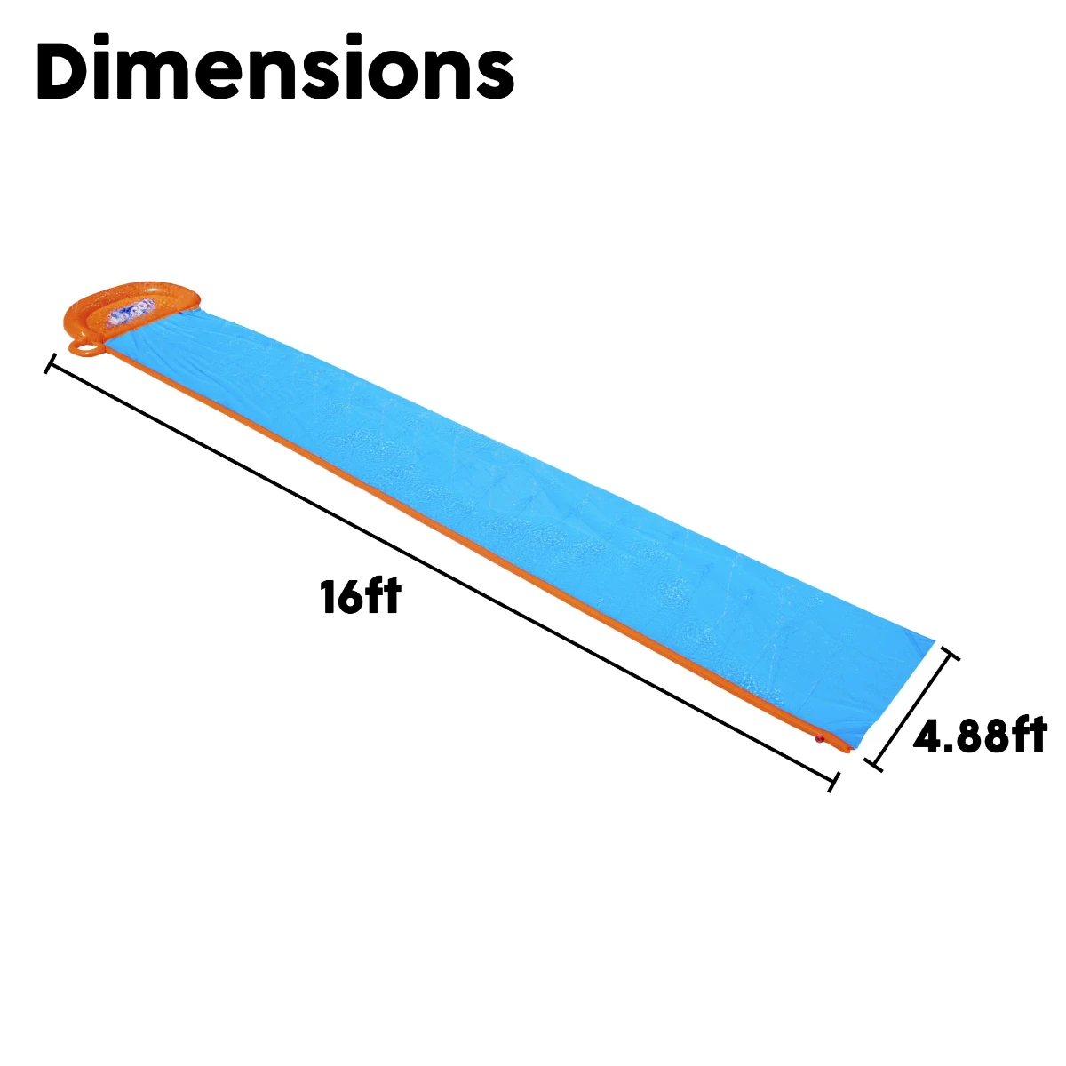 Bestway H2OGO! Single Slip And Slide, With Sprinklers 10 Bestway H2OGO! Single Slip And Slide, With Sprinklers - Image 8