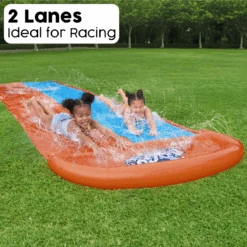 Bestway H2OGO! Double Slip And Slide, With Sprinklers -Bestway Sale bw52328 feature 5