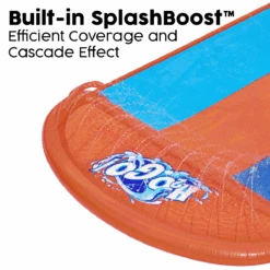 Bestway H2OGO! Triple Slip Water Slide, With Sprinklers 17 Bestway H2OGO! Triple Slip Water Slide, With Sprinklers -Bestway Sale bw52329 feature 3