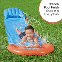 Bestway H2OGO! Tsunami Single Splash And Slide, With Sprinklers -Bestway Sale bw52477 callout feature 1