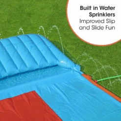 Bestway H2OGO! Tsunami Double Splash And Slide, With Sprinklers -Bestway Sale bw52478 callout feature 2