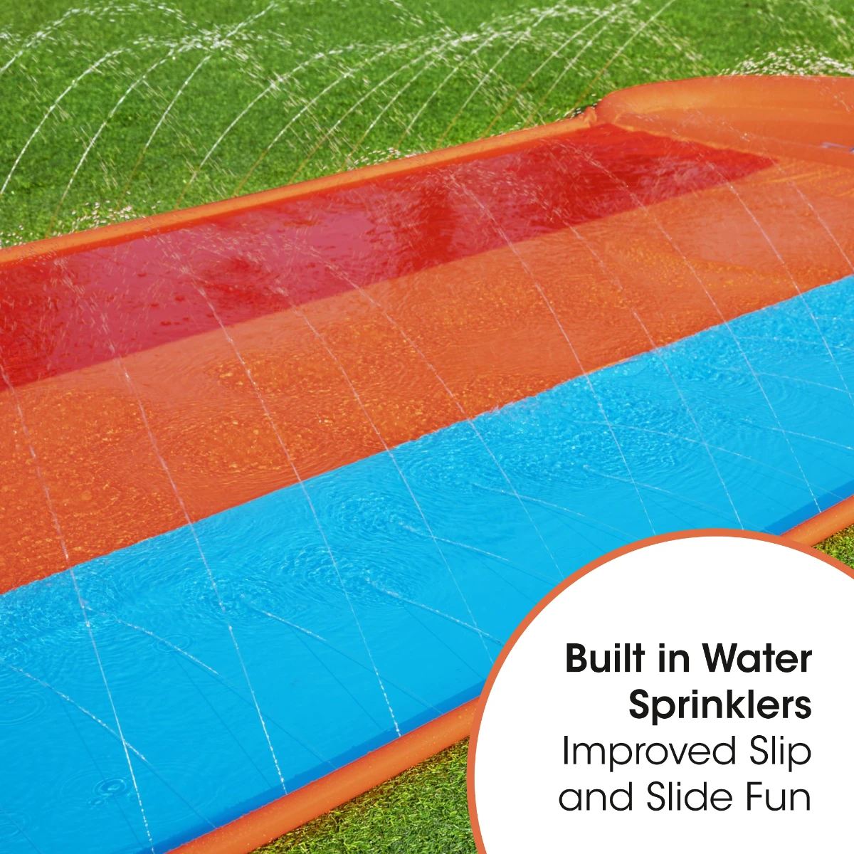 Bestway H2OGO! Tsunami Triple Splash And Slide, With Sprinklers 9 Bestway H2OGO! Tsunami Triple Splash And Slide, With Sprinklers - Image 7