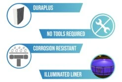 Bestway 15ft X 42in Dark Grey LED Round Steel Pro Max Above Ground Pool Set 18 Bestway 15ft X 42in Dark Grey LED Round Steel Pro Max Above Ground Pool Set -Bestway Sale bw561gb callout 5 1800x1200 eed0d70d 8c22 47aa ac5b c3b8fac74e57