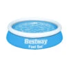 Bestway 6ft X 20in Blue Round Fast Set Inflatable Above Ground Pool -Bestway Sale bw57392 feature main