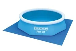 Bestway 9ft Pool Ground Sheet For Inflatable Fast Set Pools -Bestway Sale bw58000 6ft fast set round pool 3