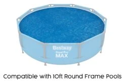 Bestway 10ft Solar Pool Cover For Steel Pro Max Above Ground Pool 16 Bestway 10ft Solar Pool Cover For Steel Pro Max Above Ground Pool -Bestway Sale bw58241 24bw website callout 2