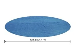 Bestway 14/15ft Solar Pool Cover For Steel Pro Max Above Ground Pool -Bestway Sale bw58252 24 dimensions