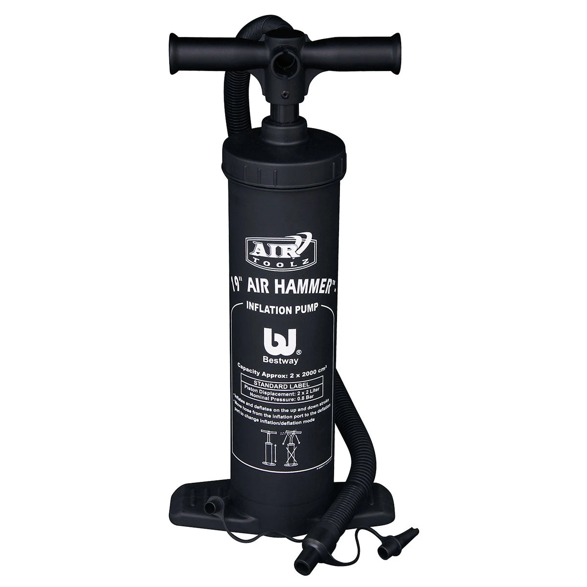 Bestway Air Hammer 19" Manual Inflation Pump 3 Bestway Air Hammer 19" Manual Inflation Pump