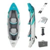 Hydro-Force 2 Person Inflatable Kayak Complete Set - Rapid Elite -Bestway Sale bw65142 24 main