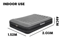 Bestway Queen Premium Airbed With Built-in Pump -Bestway Sale bw67403gb 23 callout 6 1800 x 1200