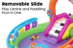 Bestway Sing 'N' Splash Paddling Pool With Play Center -Bestway Sale bw86117 feature 4 website