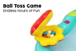 Bestway Little Mermaid Kids Inflatable Paddling Pool With Play Centre -Bestway Sale bw91097 bw website callout 4