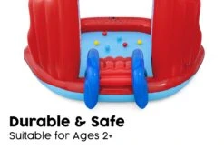 Bestway Marvel Spiderman Inflatable Paddling Pool With Play Centre -Bestway Sale bw98793 bw website callout 3