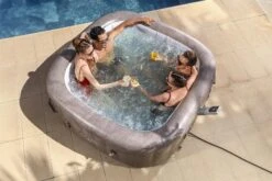 Lay-z Spa Rome AirJet™ 27 Lay-z Spa Rome AirJet™ -Bestway Sale energy saving squae hot tub inflatable