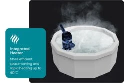 Lay-z Spa Oslo AirJet™ 22 Lay-z Spa Oslo AirJet™ -Bestway Sale foam wall energy saving hot tub