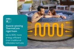 Bestway Toronto AirJet™ -Bestway Sale foam wall toronto lazy spa 6 people round