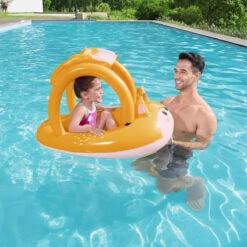 Bestway Inflatable Fox Shaded Baby Pool Float -Bestway Sale foxy