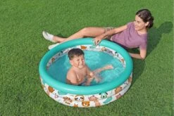 Bestway 40" Safari Themed Kids Inflatable Paddling Pool -Bestway Sale fun paddling pool