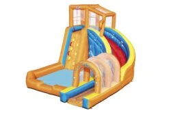 Bestway H2OGO! Inflatable Hurricane Water Park Bouncy Castle 12 Bestway H2OGO! Inflatable Hurricane Water Park Bouncy Castle -Bestway Sale h20go turbo splash water park bouncy castle in the garden