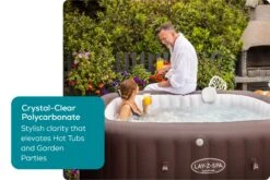 Lay-z Spa Hot Tub Beer/Cocktail Glasses -Bestway Sale hard plastic beer glasses