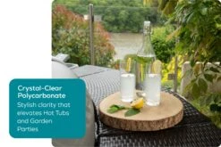 Lay-z Spa Hot Tub Tumbler Glasses -Bestway Sale hard plastic glasses