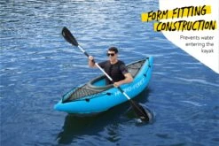 Hydro-Force 1 Person Inflatable Kayak Set - Cove Champion -Bestway Sale hydro force single kayak