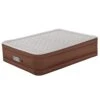 Queen Premium Fortech Airbed With Built-in Pump -Bestway Sale indoor queen airbed