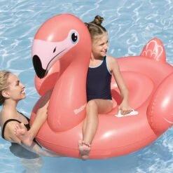 Inflatable Fancy Flamingo Pool Float -Bestway Sale inflatable flamingo pool floatie