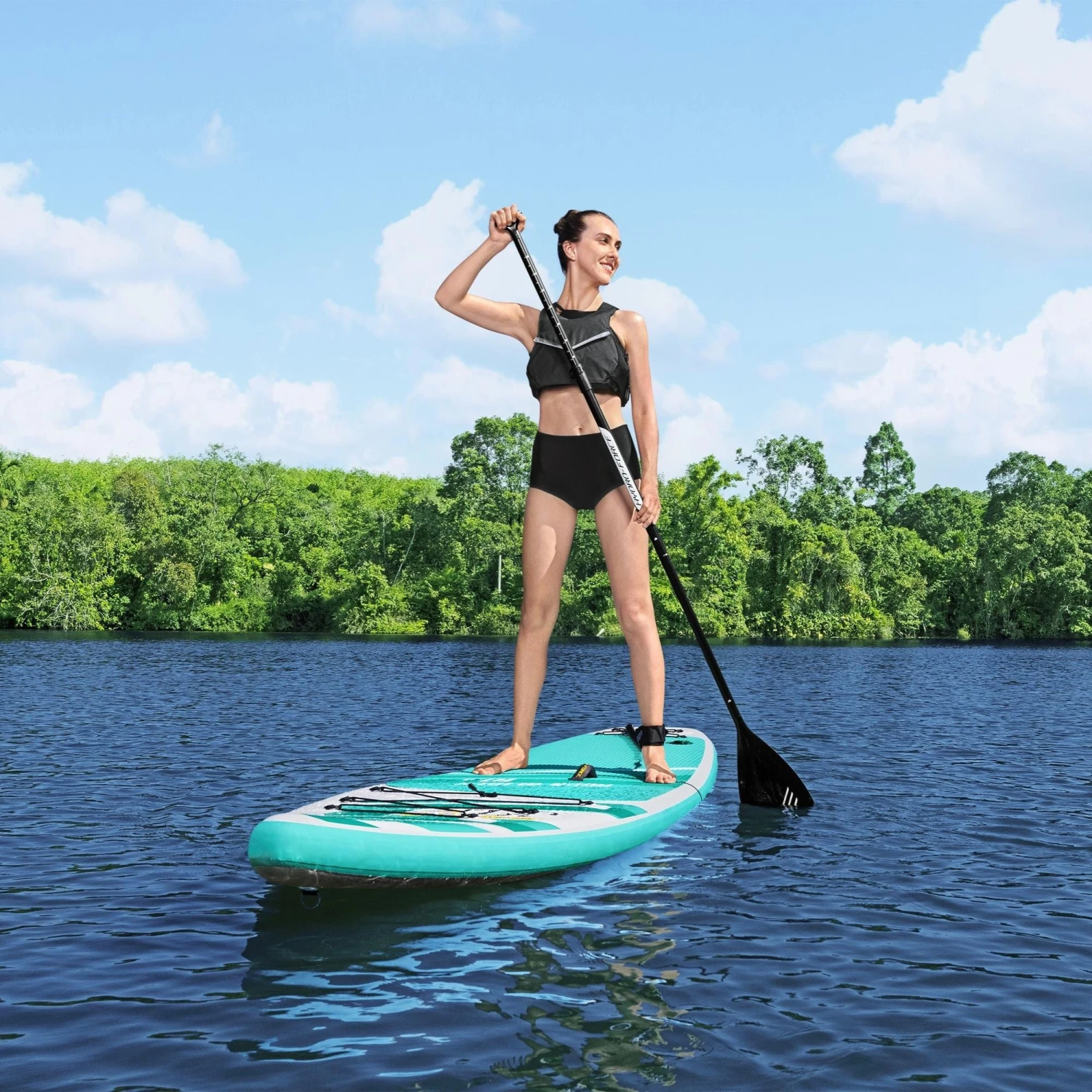 Hydro-Force 10ft 6" Inflatable Paddle Board SUP Set - Aqua Glider 4 Hydro-Force 10ft 6" Inflatable Paddle Board SUP Set - Aqua Glider - Image 2