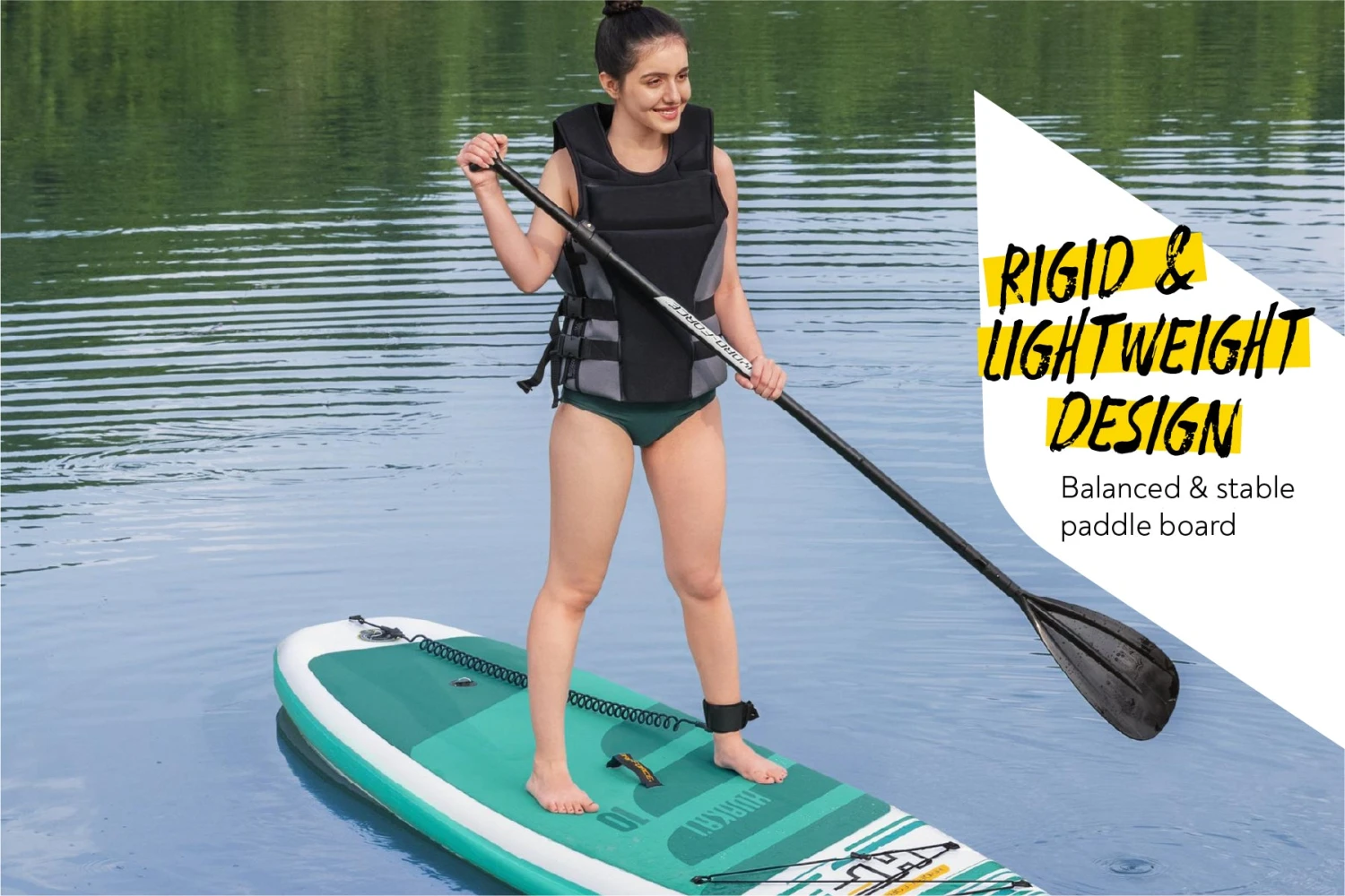 Hydro-Force 10ft Inflatable Paddle Board SUP Set - HuaKa'i 7 Hydro-Force 10ft Inflatable Paddle Board SUP Set - HuaKa'i - Image 5